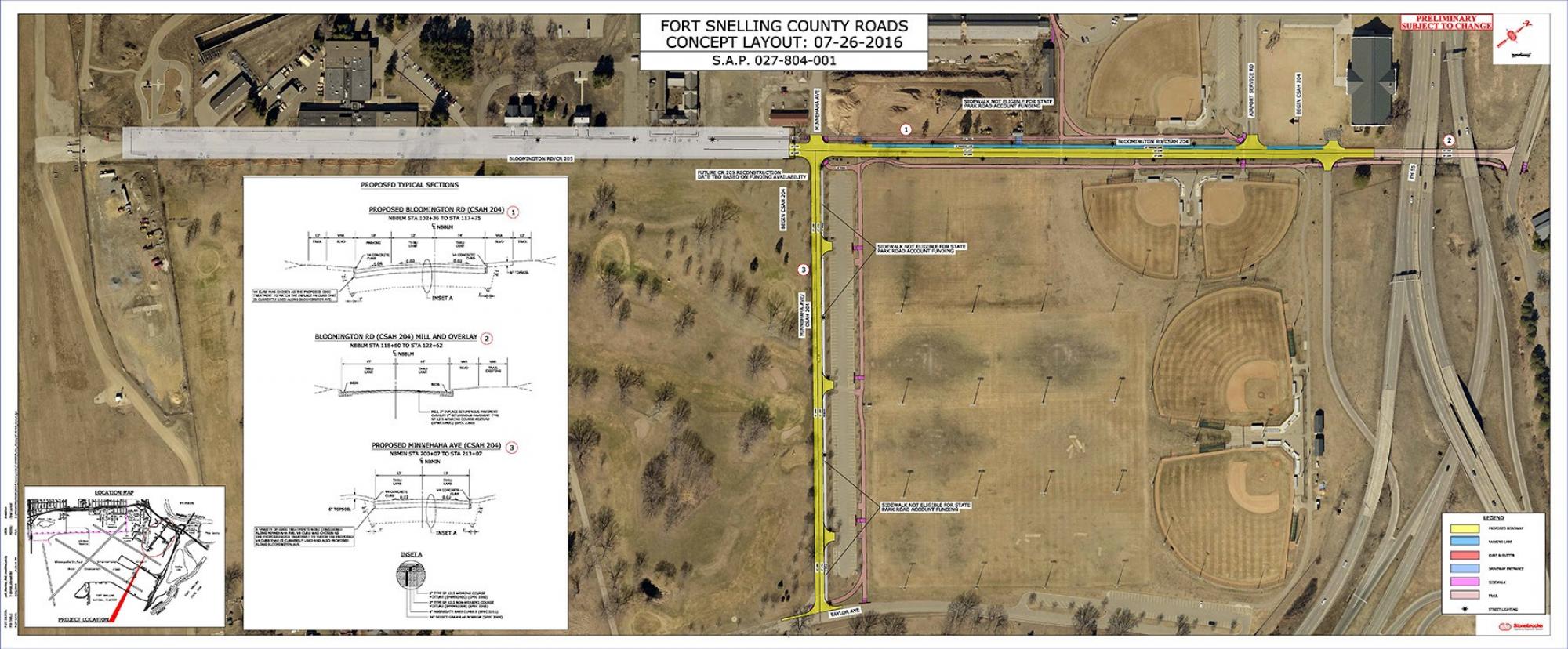 Fort Snelling Upper Post Layout 1